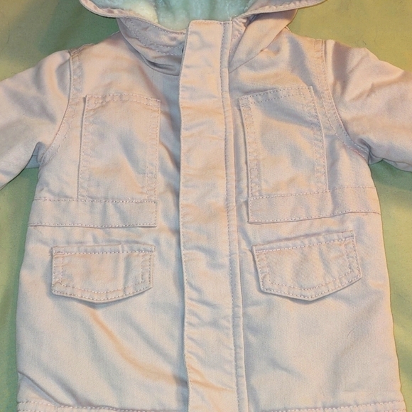 Cat & Jack Pink Denim Jacket Size 12 Months - Picture 3 of 7